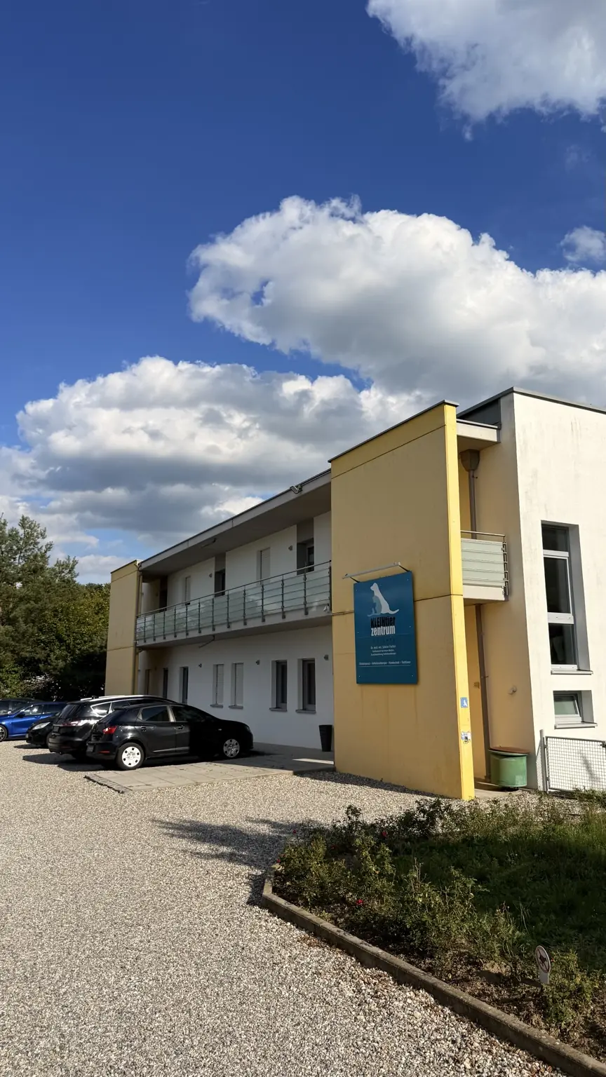 Außenansicht des Kleintierzentrums Erdweg